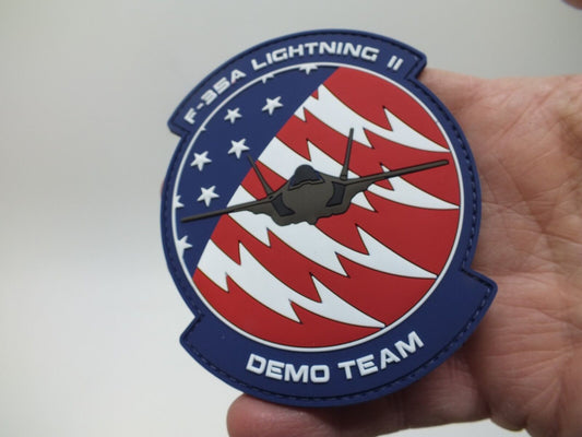 F-35 PVC Demo Team Patch